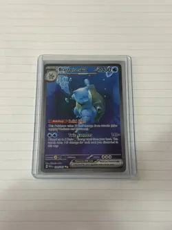 Blastoise SIR 151 Near Mint 200/165 Scarlet & Violet Starter Pokemon EX Alt. - Image 1