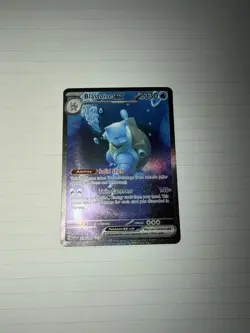 Blastoise SIR 151 Near Mint 200/165 Scarlet & Violet Starter Pokemon EX Alt. - Image 3
