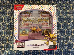 151 Alakazam ex Collection Box Pokemon Scarlet & Violet TCG **SEALED/NEW** - Image 1