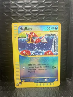 Magikarp 118/165 Expedition 2002 Reverse Holo E Reader Pokemon - Image 1
