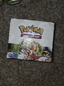 Pokemon TCG Scarlet and Violet Base Set Booster Box Sealed - Image 1