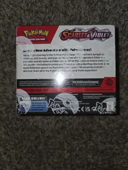 Pokemon TCG Scarlet and Violet Base Set Booster Box Sealed - Image 2