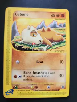 Pokemon TCG Cubone Expedition Base Set 103/165, Regular Common - Image 1