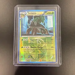 Pokemon TCG Torterra 3/135 Pokemon Plasma Storm Reverse Holo - Image 1