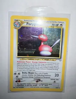Pokemon TCG Porygon2 Neo Revelation Holo Rare Card 12/64 LP-NM - Image 3