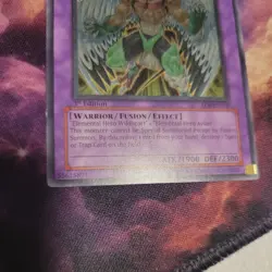 Yugioh! EOJ-EN035 Elemental Hero Wild Wingman 1st Edition Ultimate Rare LP - Image 4