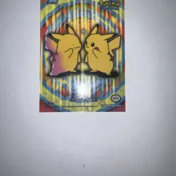 Pokemon Topps 2000 TV Animation Series 2 Stick-Ons #132 Ditto Card 5 of 10 - Image 3