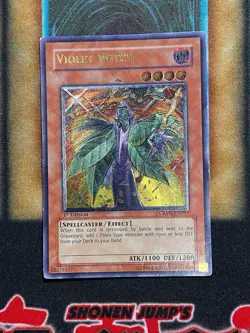Yugioh Violet Witch CRMS-EN097 Ultimate Rare 1st Ed HP - Image 1