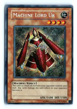 Yu-Gi-Uh Machine Lord Ur #CSOC-EN093 Crossroads of Chaos tcg - Image 1