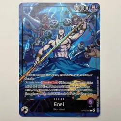 ENEL OP15-058 Alt Art Leader One Piece English Adventure on Kami's Island - Image 1