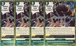 Demonic Aura Nine Sword Style Asura Demon R OP07-036 - One Piece TCG (Playset) - Image 1
