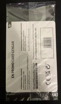 Gengar 050/088 - EB Games Promo -SEALED Pokemon TCG Promo Card EBGames - Image 2