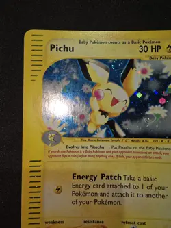 Pichu Expedition Set Base Holo 22/165 Eng Pokemon Card - Image 5