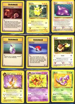Pokemon Cards - Joblot of Random WOTC Vintage Cards - 99 Cards - Conditions Vary - Image 3