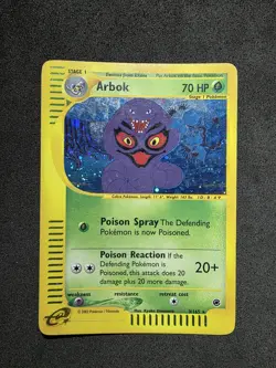 Arbok 3/165 Expedition Base Set 2002 HOLO Vintage Rare - Pokemon Card - Image 1
