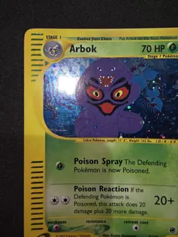 Arbok 3/165 Expedition Base Set 2002 HOLO Vintage Rare - Pokemon Card - Image 3