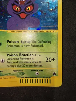 Arbok 3/165 Expedition Base Set 2002 HOLO Vintage Rare - Pokemon Card - Image 5