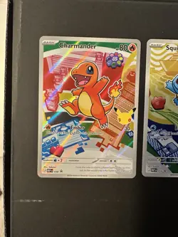 Pokemon 30th Anniversary Promo Card Set-Bulbasaur Charmander Squirtle-037-039 - Image 3
