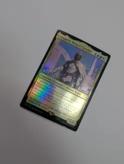 MTG - Aragorn, King of Gondor (Foil) - Commander: Lord of The Rings NM/M Cond - Image 2