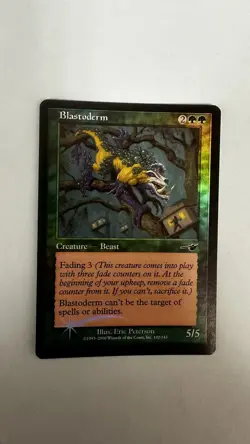 FOIL Blastoderm *Nemesis* MTG Magic the Gathering - Image 1