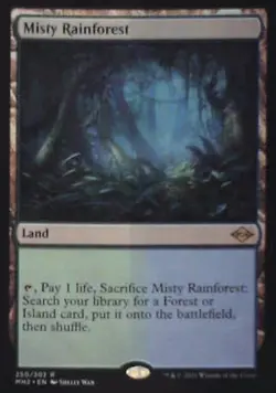 Misty Rainforest - Modern Horizons 2: #250, Magic: The Gathering Nm C277 - Image 1