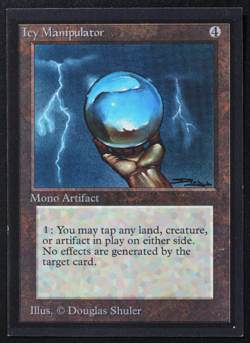 Icy Manipulator Magic Card International Collectors' Edition ICE MTG - Image 1
