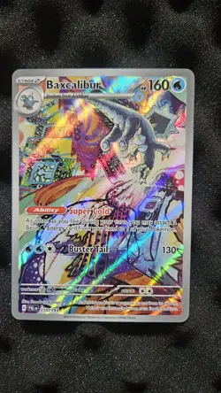 Pokemon Baxcalibur TCG Scarlet & Violet Paldea Evolved Holo Card 210/193 IR - Image 1
