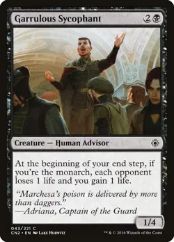 Garrulous Sycophant | #43 | CN2 | MTG | Regular | LP - Image 1