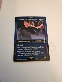 The Master, Multiplied (Showcase) Magic the Gathering MTG Doctor Who - Image 1