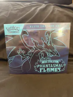 Pokemon TCG Phantasmal Flames Elite Trainer Box – Sealed ETB – Fast Shipping - Image 1