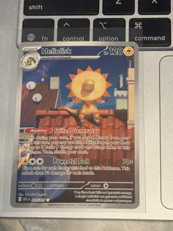 Pokemon Heliolisk Illustration Rare Regular Card ASC 229/217 120 HP - Image 1
