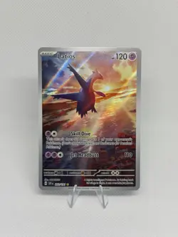 Pokemon Surging Sparks Holo Illustration Rare Latios 203/191 NM+ - Image 1