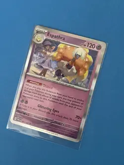 HOLO Espartha 081/182 NM / M - RARE Paradox Rift Pokemon Card - Image 1