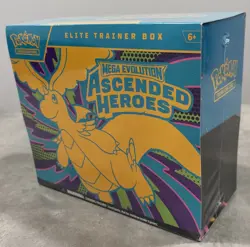 🔥Pokemon TCG Mega Evolution Ascended Heroes Elite Trainer Box (Ships Tomorrow) - Image 1