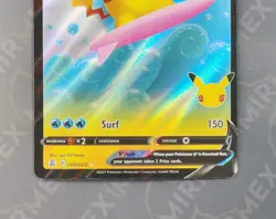 Pokemon Surfing Pikachu V 008/025 Celebrations English Full Art - Image 3