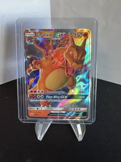 Pokemon TCG Card Charizard GX SM211 Promo Holo - Image 1