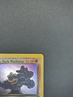 Dark Machamp 10/82 - Team Rocket Holo Rare - LP+ Vintage Pokemon Card WOTC - Image 3