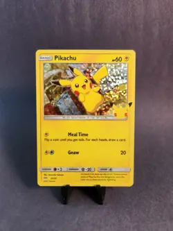 Pokemon Pikachu Promo McDonald's 25th Anniversary Holo 25/25 Card - Image 1