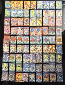 Pokemon Topps Cards Bundle x81 Series 1/2 Job Lot Vintage Gen 1 Mixed Condition - Image 1