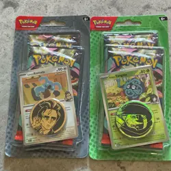 Pokemon TCG Ascended Heroes Promo Pack Erika Komala Tangela 4 Packs - Image 1