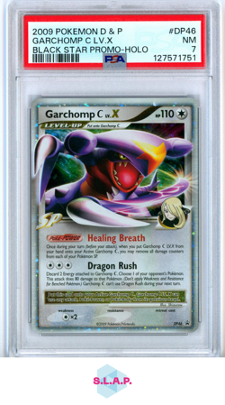 GARCHOMP C LV.X POKEMON DP46 2009 BLACK STAR PROMO - ENGLISH PSA 7 - Image 1