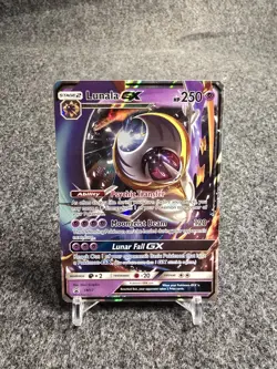 Pokemon TCG Lunala GX SM Promos SM17/PROMO Lightly Played Holofoil - Image 1