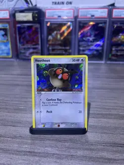 Hoothoot Unseen Forces Reverse Holo Stamp 59/115 Pokemon English Lightly Played - Image 1