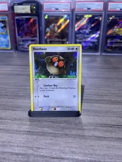Hoothoot Unseen Forces Reverse Holo Stamp 59/115 Pokemon English Lightly Played - Image 3