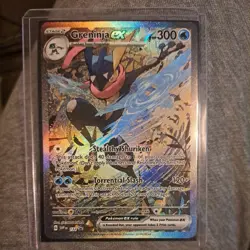 Pokemon TCG Greninja EX SVP132 Shrouded Fable Black Star Card potential psa 10 - Image 1