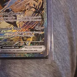 Pokemon TCG Greninja EX SVP132 Shrouded Fable Black Star Card potential psa 10 - Image 3