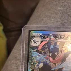 Pokemon TCG Greninja EX SVP132 Shrouded Fable Black Star Card potential psa 10 - Image 5