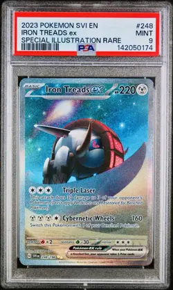 POKEMON PSA 9 IRON TREADS SPEC. ILLUSTRATION RARE #248 SCARLET e VIOLET ENGL - Image 1