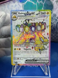 Galvantula ex - 159/142 Stellar Crown Full Art Pokemon - NM/MINT - Image 1