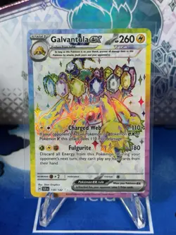 Galvantula ex - 159/142 Stellar Crown Full Art Pokemon - NM/MINT - Image 5